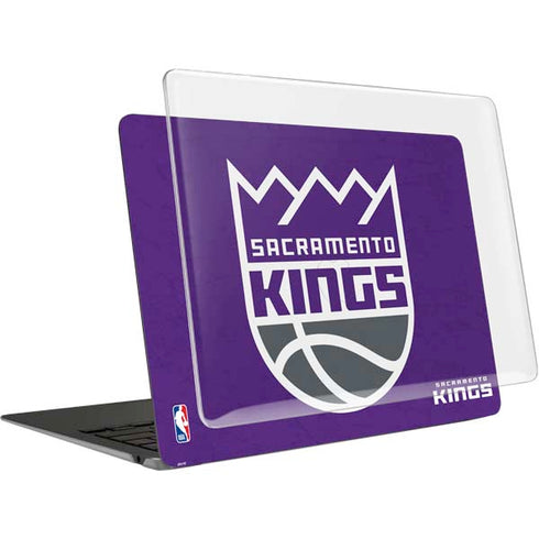 NBA Sacramento Kings Distressed MacBook Air 15in (2023-2025) Case plus Skin
